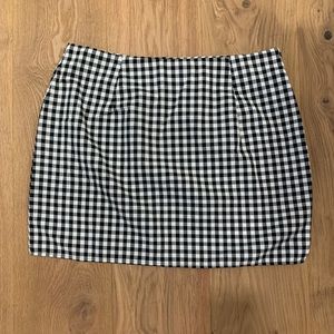 SHEIN Checkered Mini Skirt